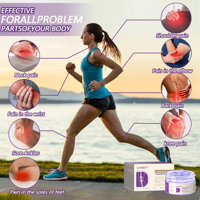 LOVILDS™ Turmeric & Emu Oil Arthritis Soothing Pain Relief Massage Gel 👨⚕️Australian Osteopathic Association (AOA)Approved