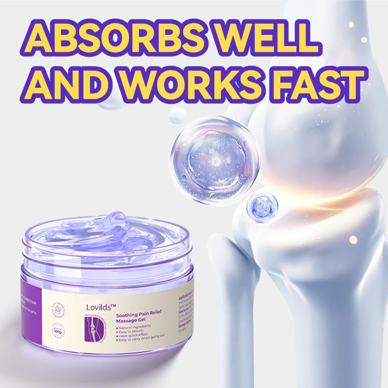 LOVILDS™ Turmeric &amp; Emu Oil Arthritis Soothing Pain Relief Massage Gel 👨‍⚕️Australian Osteopathic Association （AOA）Approved