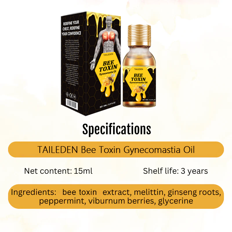 💪🏻TAILEDEN® Bee Toxin Gynecomastia Oil
